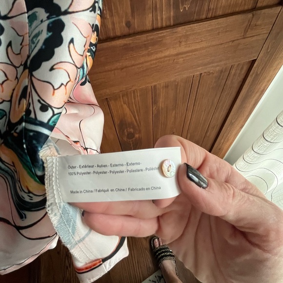 Anthropologie Traffic People satin dress. New without tags. - Picture 3 of 5